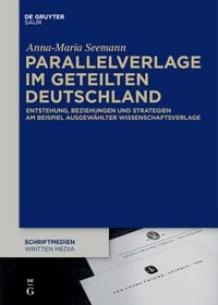 Produktbild: Parallelverlage im geteilten Deutschland