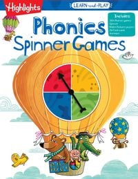 Produktbild: Highlights Learn-And-Play Phonics Spinner Games