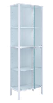 Produktbild: Glasvitrine Jensol hoch Schrank stehend