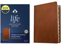 Produktbild: KJV Life Application Study Bible, Third Edition (Genuine Leather, Brown, Indexed, Red Letter)