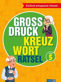 Produktbild: Gro&szlig;druck Kreuzwortr&auml;tsel Band 5 I R&auml;tselbuch f&uuml;r Senioren & Rentner