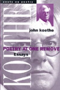 Produktbild: Poetry at One Remove: Essays