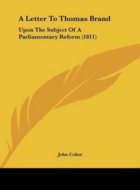 Produktbild: Coker, J: Letter To Thomas Brand