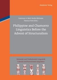 Produktbild: Philippine and Chamorro Linguistics Before the Advent of Structuralism