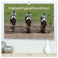 Produktbild: Vielseitigkeitsreiten (hochwertiger Premium Wandkalender 2026 DIN A2 quer), Kunstdruck in Hochglanz