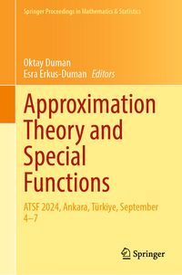 Produktbild: Approximation Theory and Special Functions