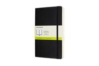 Produktbild: Moleskine Notizbuch Large/A5, Blanko, Erweiterte Seitenanzahl, Schwarz