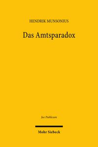 Produktbild: Das Amtsparadox