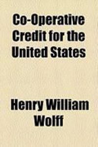 Produktbild: Co-Operative Credit for the United States