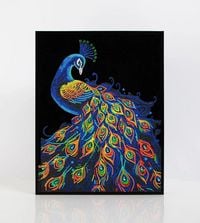 Produktbild: Diamond Painting Neon Pfau