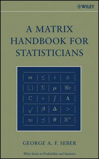 Produktbild: A Matrix Handbook for Statisticians
