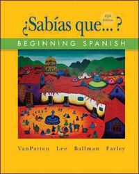 Produktbild: Sabias Que...? Manual, Volume 2: Beginning Spanish