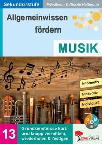 Produktbild: Allgemeinwissen f&ouml;rdern MUSIK