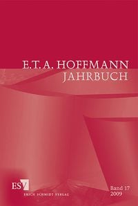 Produktbild: E.T.A. Hoffmann-Jahrbuch 2009