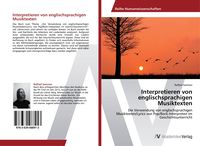 Produktbild: Interpretieren von englischsprachigen Musiktexten
