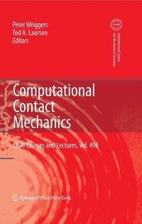 Produktbild: Computational Contact Mechanics