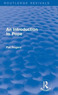 Produktbild: An Introduction to Pope (Routledge Revivals)