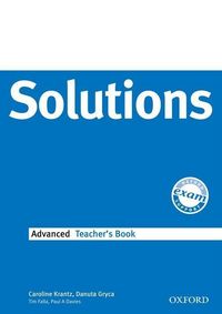 Produktbild: Krantz, C: Solutions: Advanced: Teacher's Book
