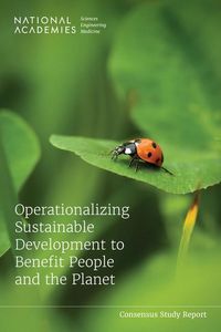 Produktbild: Operationalizing Sustainable Development to Benefit People and the Planet