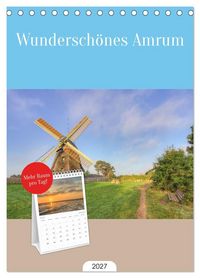 Produktbild: Tischplaner 2027 - Wundersch&ouml;nes Amrum (A5 Tischkalender zum Aufstellen) CALVENDO
