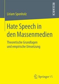 Produktbild: Hate Speech in den Massenmedien