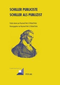 Produktbild: Schiller Publiciste- Schiller als Publizist