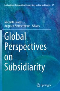 Produktbild: Global Perspectives on Subsidiarity