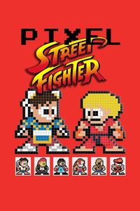 Produktbild: Pixel street fighter