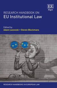 Produktbild: Research Handbook on EU Institutional Law