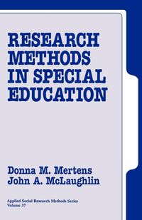 Produktbild: Research Methods in Special Education
