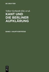 Produktbild: Kant und die Berliner Aufkl&auml;rung