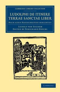 Produktbild: Ludolphi de itinere terrae sanctae liber