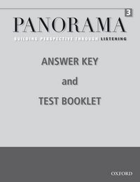 Produktbild: Panorama Listening 3 Answer Key and Test Booklet