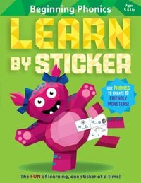 Produktbild: Learn by Sticker: Beginning Phonics