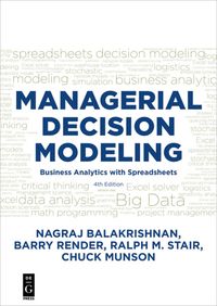 Produktbild: Managerial Decision Modeling