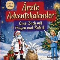 Produktbild: &Auml;rzte-Adventskalender: Quiz-Buch mit Fragen und R&auml;tsel