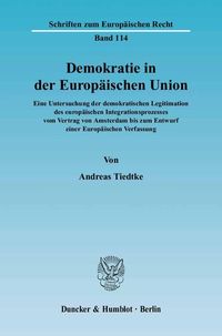 Produktbild: Demokratie in der Europ&auml;ischen Union.