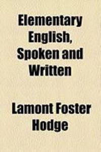 Produktbild: Elementary English, Spoken and Written