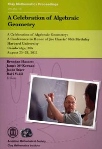 Produktbild: A Celebration of Algebraic Geometry