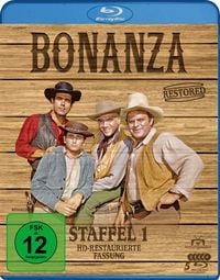 Produktbild: Bonanza Restored - Staffel 1: Alle 32 Folgen erstmals in HD (Paramount Restoration) [5 BRs]