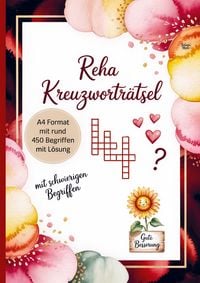 Produktbild: REHA Kreuzwortr&auml;tsel mit schwierigen Begriffen