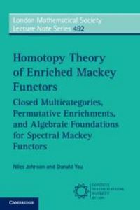 Produktbild: Homotopy Theory of Enriched Mackey Functors