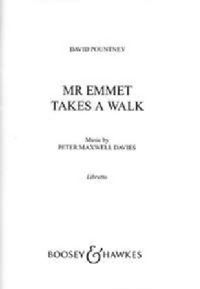 Produktbild: Mr Emmet takes a Walk, Libretto