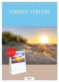 Produktbild: Tischplaner 2027 - NORDSEE-VERLIEBT (A5 Tischkalender zum Aufstellen) CALVENDO