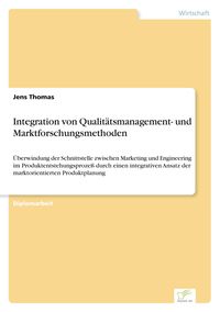 Produktbild: Integration von Qualit&auml;tsmanagement- und Marktforschungsmethoden