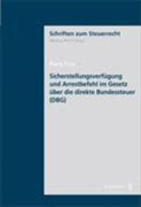 Produktbild: Sicherstellungsverf&uuml;gung und Arrestbefehl im Gesetz &uuml;ber die direkte Bundessteuer (DBG)