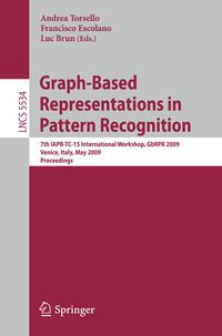 Produktbild: Graph-Based Representations in Pattern Recognition