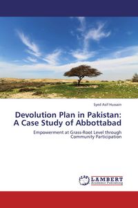 Produktbild: Devolution Plan in Pakistan: A Case Study of Abbottabad
