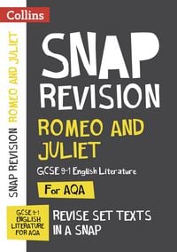 Produktbild: Collins Snap Revision Text Guides - Romeo and Juliet: Aqa GCSE English Literature