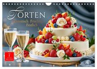 Produktbild: Torten - Fantastisch Fruchtig Festlich (Wandkalender 2027 DIN A4 quer), CALVENDO Monatskalender